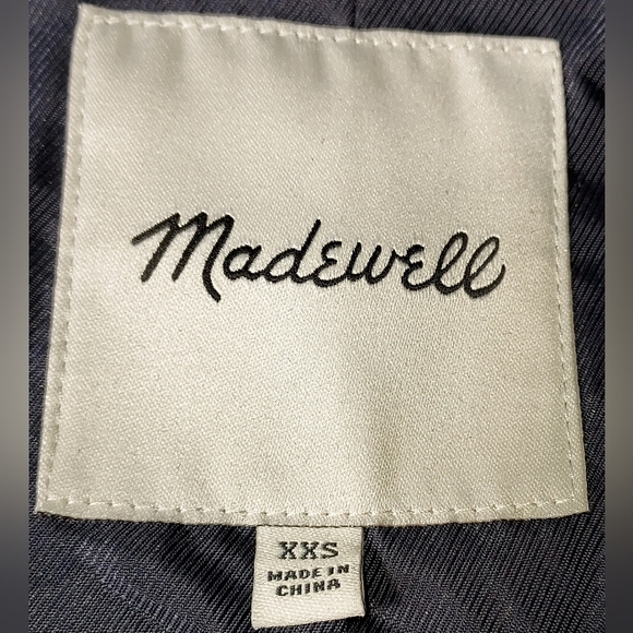 Madewell Walton Shirt Jacket in Collecton Plaid NWOT small flaw - Picture 4 of 10